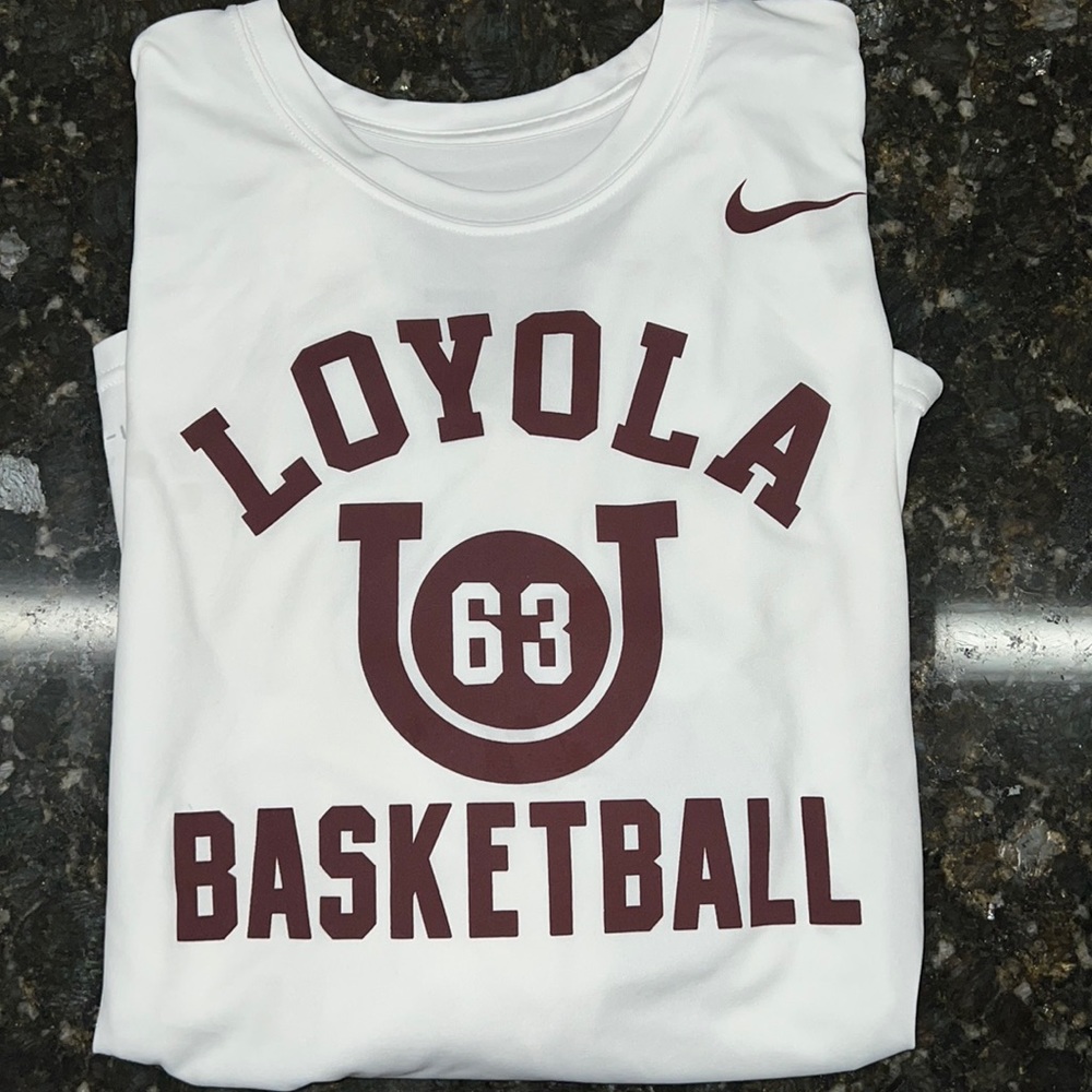 Loyola basketball long sleeve tee